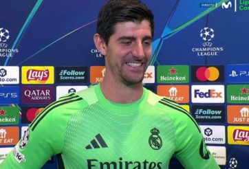 Courtois: 'Vào vòng 1/8, tôi không muốn gặp ...'