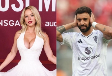 Sydney Sweeney gây sốt khi ăn mừng kiểu Bruno, được so sánh với Ronaldo