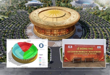 CĐV Đông Nam Á dậy sóng khi Việt Nam động thổ SVĐ lớn nhất hành tinh