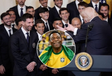 Tổng thống Donald Trump: 'Lionel Messi thậm chí còn hơn cả Pele'