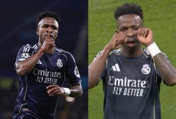 Vinicius nói rõ sự thật sau màn ăn mừng gây bão trước Man City