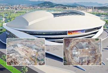 Tốc độ xây SVĐ Việt Nam gây sốt, nhanh hơn xây nhà ở Úc