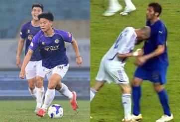 Cầu thủ V.League nhận thẻ đỏ vì 'thiết đầu công' kiểu Zidane