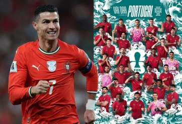 CHÍNH THỨC: ĐT Bồ Đào Nha chốt đội hình cực mạnh dự World Cup, Ronaldo dẫn đầu