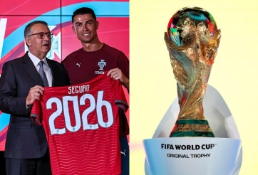 Tổng thống Bồ Đào Nha trao vật đặc biệt cho Ronaldo, quyết vô địch World Cup 2026