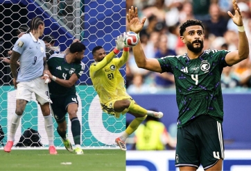Thủ môn xuất thần, Ả Rập Xê Út chia điểm Uruguay đầy quả cảm