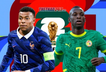 Xác suất bàn thắng, góc & thẻ phạt Pháp vs Senegal, 02h00 ngày 17/6