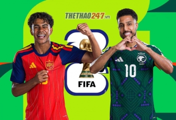 Trực tiếp bóng đá Tây Ban Nha vs Ả Rập Xê Út, 23h00 hôm nay 21/6