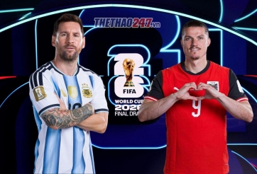 Link xem trực tiếp Argentina vs Áo hôm nay 23/6 trên VTV - World Cup 2026