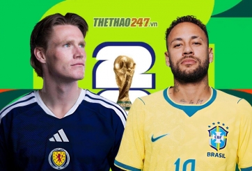 Link xem trực tiếp Scotland vs Brazil hôm nay 25/6 trên VTV - World Cup 2026