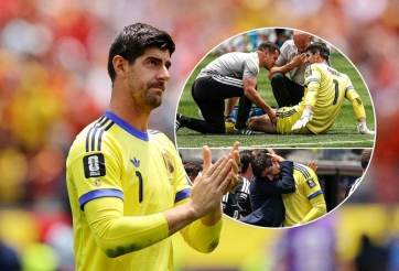 Thủ môn Courtois nghẹn ngào: 'Có thể đây là trận cuối cùng của tôi'