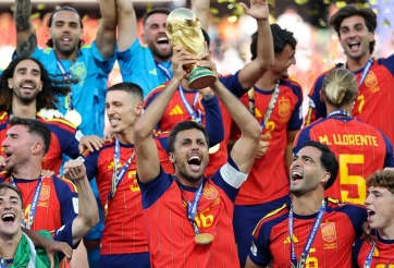Xác định đối thủ đầu tiên của Tây Ban Nha sau chức vô địch World Cup