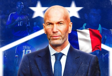 CHÍNH THỨC: Tuyển Pháp bổ nhiệm HLV Zinedine Zidane