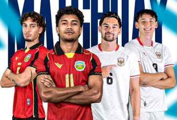 Trực tiếp Timor Leste vs Indonesia: Bữa tiệc bàn thắng