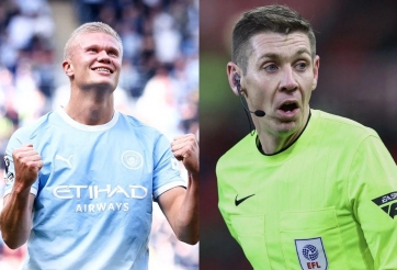 Trọng tài VAR trả giá đắt sau bàn thắng Haaland khiến MU thua derby