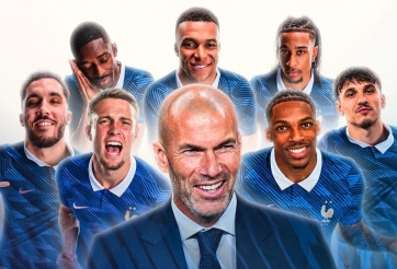 CHÍNH THỨC: Zidane gọi 5 tân binh trong lần đầu dẫn ĐT Pháp