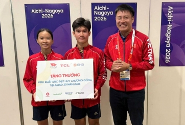 NÓNG: Việt Nam có huy chương đầu tiên tại ASIAD 2026