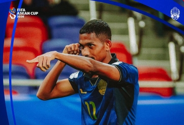 Trực tiếp Campuchia 1-0 Myanmar: Siêu phẩm sút xa