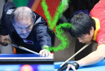 Efren Reyes và các đồng đội thất bại trước các tay cơ Việt Nam