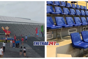 Dở khóc dở cười: CĐV Thái Lan 'hờn dỗi BTC' vì NTĐ Quảng Ninh quá lạnh