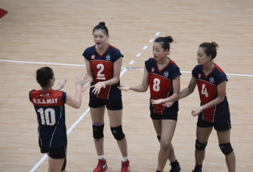 Đội bóng chuyền nữ Hà Nội thắng lớn trận mở màn tại giải hạng A 2022