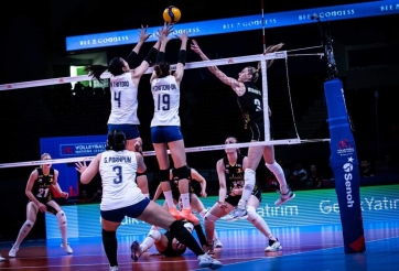 Kết quả bóng chuyền nữ VNL 2022 ngày 4/6: Thái Lan thua trận