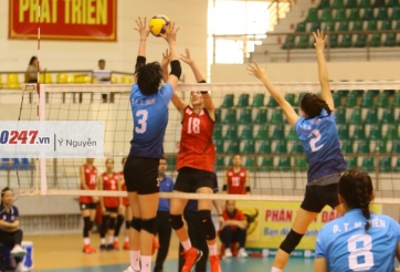 Thắng dễ Viettinbank, bóng chuyền nữ Long An hẹn Than Quảng Ninh ở bán kết