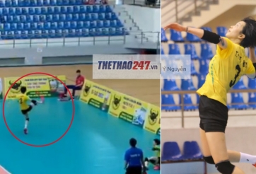 Thanh Thúy tạo 'siêu phẩm' tại Cúp bóng chuyền Hoa Lư - Bình Điền 2022