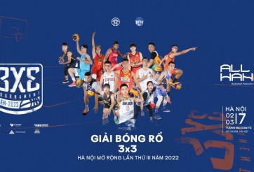 Giải bóng rổ 3x3 BFH - Hà Nội mở rộng lần thứ III sắp diễn ra
