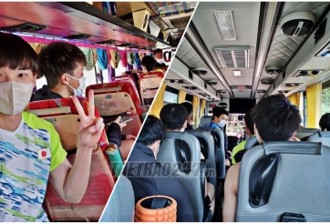 Thái Lan bị CĐV chỉ trích vì chở VĐV bóng chuyền Nhật Bản bằng xe tồi tàn