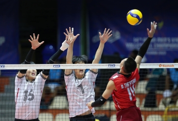 Thái Lan 'thua thảm' trước Hàn Quốc tại giải bóng chuyền nam U18 Châu Á