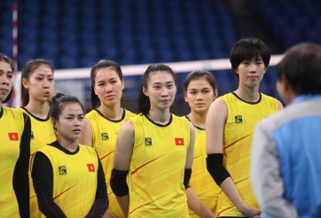 Đội hình xuất phát của tuyển bóng chuyền nữ VN tại AVC Cup 2022