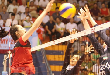 Ngược dòng AVC Cup 2016: Việt Nam bại trận trước bóng chuyền nữ Iran