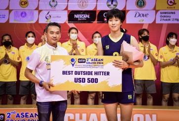 Chủ công xuất sắc nhất ASEAN Grand Prix 2022: Gọi tên Thanh Thúy