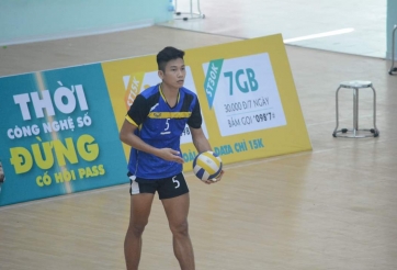 Quốc Duy dội bom, Trà Vinh ra quân thắng lợi tại giải bóng chuyền Long An mở rộng