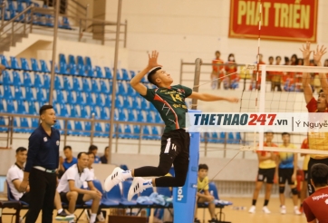 Bóng chuyền nam Trà Vinh thắng SXKT Vĩnh Long tại Cúp Long An mở rộng 2022