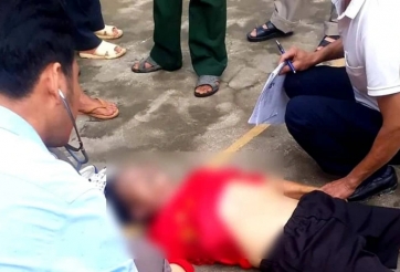 Xót thương: Một người đàn ông ra đi mãi mãi khi đang chơi bóng chuyền