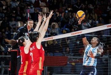 Bóng chuyền nữ Argentina suýt tạo địa chấn trước chị lớn Trung Quốc