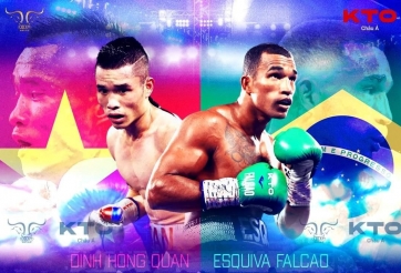 Nóng: Nhà vô địch IBF Châu Á - Đinh Hồng Quân đụng độ Esquiva Falcão 'độc cô cầu bại thế giới'
