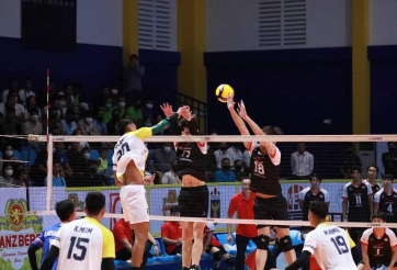 Ôm mộng lớn, bóng chuyền nam Campuchia 'suýt thua cay đắng' trên sân nhà