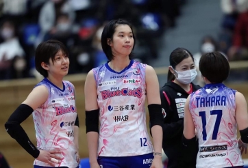 Lịch thi đấu của Thanh Thúy tại V.League bóng chuyền Nhật Bản 2022/23