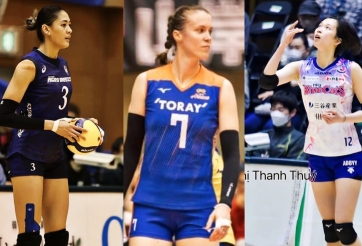 V.League bóng chuyền Nhật: Thanh Thúy 1m93 chưa phải là ngoại binh cao nhất