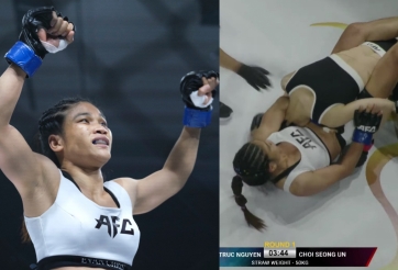 AFC 21: Thanh Trúc tung skill khủng, đối thủ Hàn Quốc hối hả xin thua