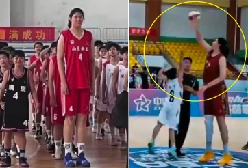 Nữ VĐV bóng rổ cao nhất thế giới 2m26: Mới 15 tuổi, ra sân là vô địch