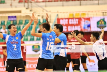 Hạ Long An, bóng chuyền nam Quân đội lên ngôi đầu bảng tại Đại hội