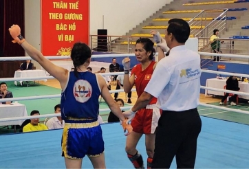 VĐTG Huỳnh Hà Hữu Hiếu 'thua cay đắng' võ sĩ vô danh ở Đại hội