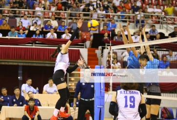 Lịch thi đấu chung kết bóng chuyền Đại hội ngày 15/12: Nữ Long An vs Quân đội