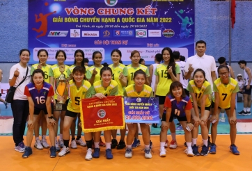 Một năm thành công của bóng chuyền nữ TP. HCM