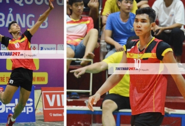 Sau Quốc Duy, bóng chuyền nam Trà Vinh tiếp tục có tay đập khủng