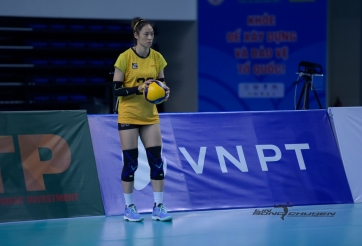 Hoa khôi bóng chuyền Trà Giang hết hợp đồng với Geleximco Thái Bình